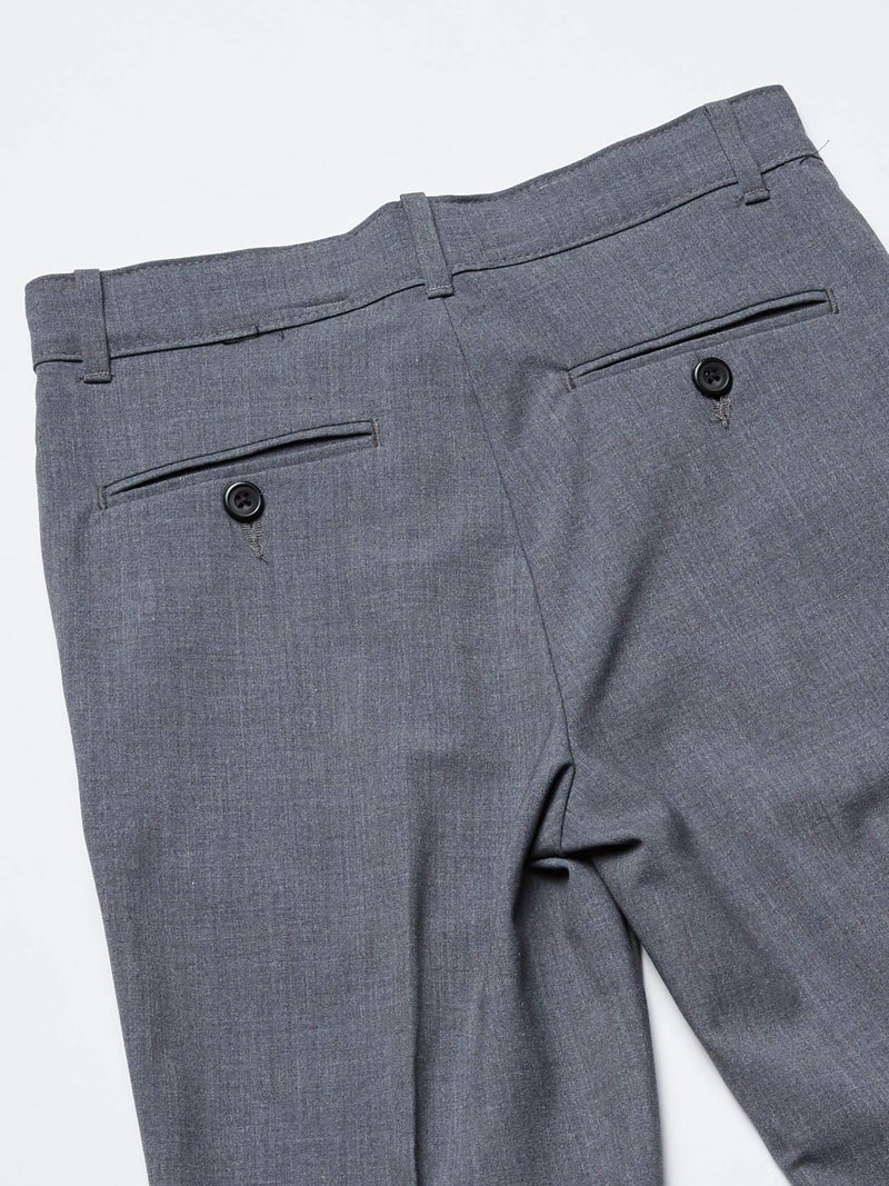 Van Heusen بنطلونات فستان مسطحة من فان هيوسن بمرونة ممتدة - Image 1